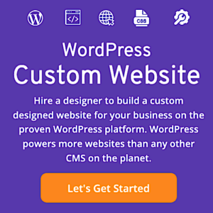 Custom Wordpress website